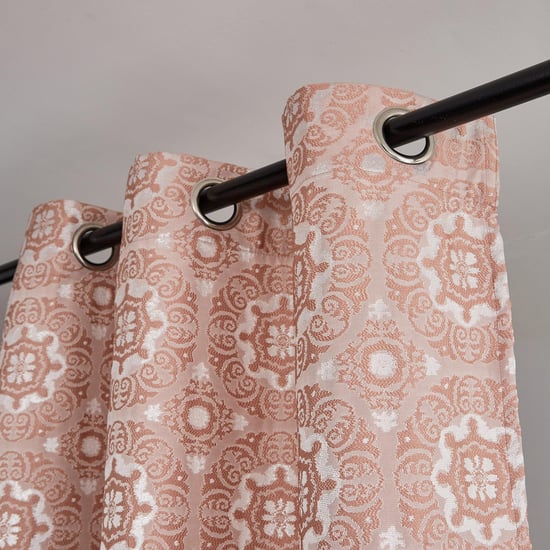 Sketch Set of 2 Jacquard Light Filtering Window Curtains