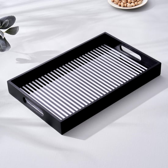 Andrey Charlie Venice Wooden Serving Tray - 40x25cm