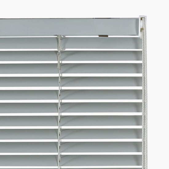 DECO WINDOW Grey Metal Venetian Blind - 28x84