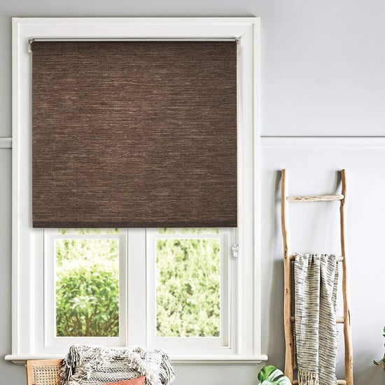 DECO WINDOW Brown Chic Light Filtering Roller Blind - 54x84"