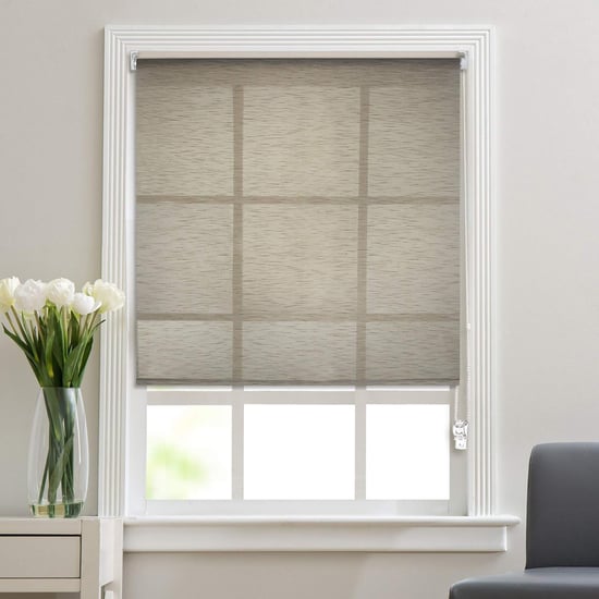 DECO WINDOW Beige Sheer Roller Blind - 39x84"