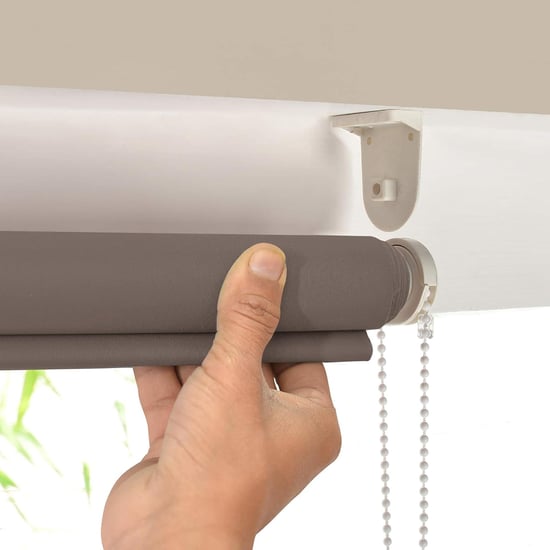 DECO WINDOW Grey Translucent Roller Blind - 34x84