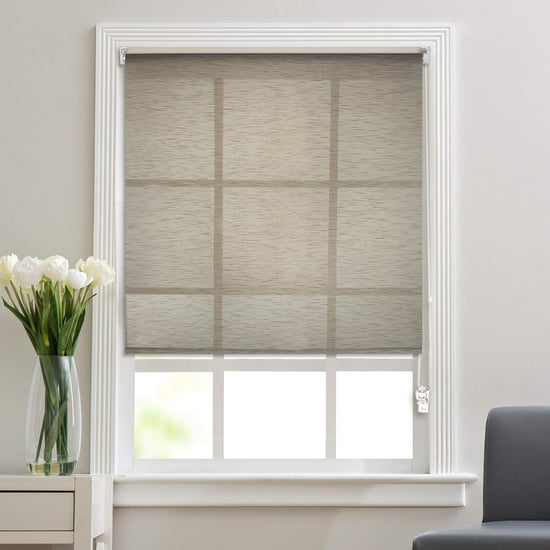 DECO WINDOW Beige Sheer Roller Blind - 21x84