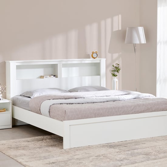 Helios Reynan Cannes King Bed - White