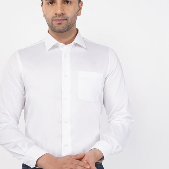 BLACKBERRYS Men Solid Slim Fit Formal Shirt