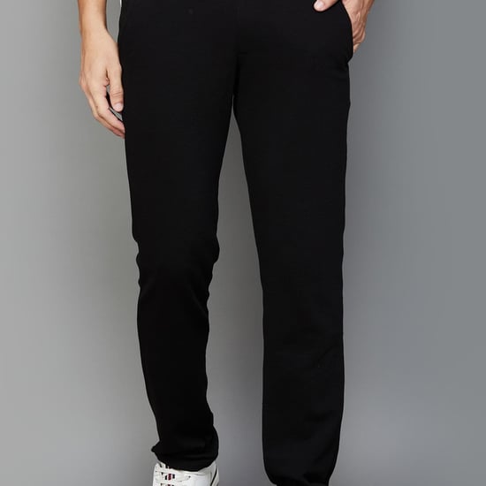 FAHRENHEIT Men Solid Regular Fit Trackpants