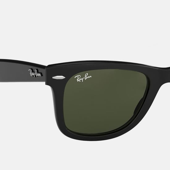 RAY-BAN Men Solid UV Protected Wayfarer Sunglasses RB2140-901