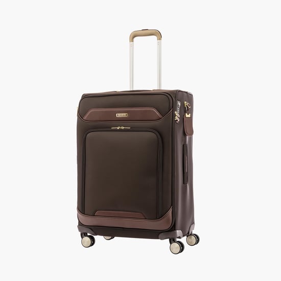 SAMSONITE Unisex Solid Luggage Brown