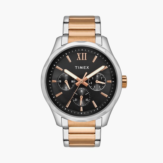 TIMEX Men Two-Tone Water-Resistant Chronograph Watch