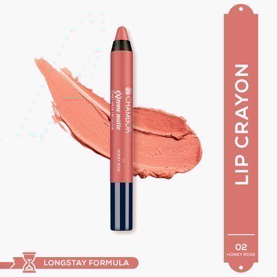 CHAMBOR Extreme Matte Lipstick - Honey Rose - 02 - 2.8g