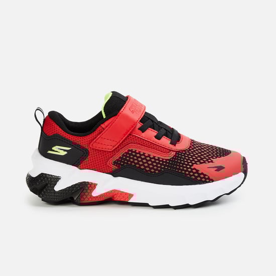 SKECHERS Boys Colourblocked Mesh Lace-Up Shoes