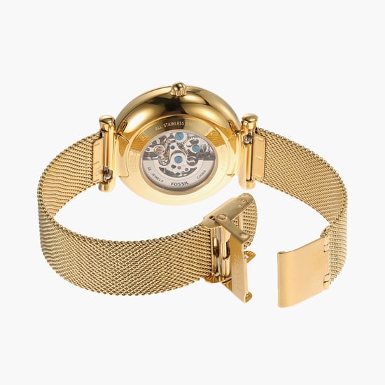 FOSSIL Carlie Women Automatic Watch with Mesh Strap ME3250