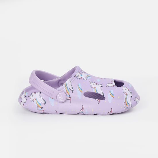 FAME FOREVER Girls Printed Clogs