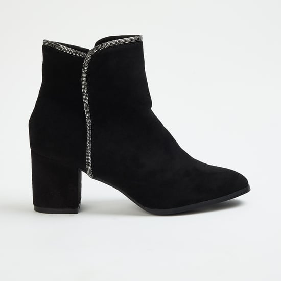 GINGER Women Embellished Ankle Boots