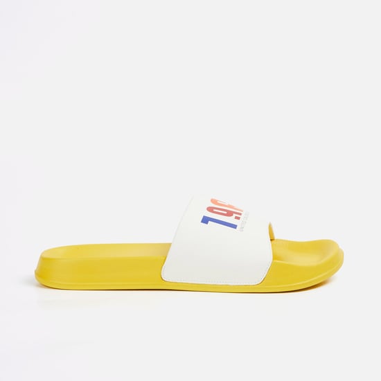 UNITED COLORS OF BENETTON Men Printed Sliders