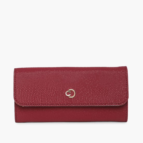 CAPRESE Women Textured Magnetic Closure Wallet