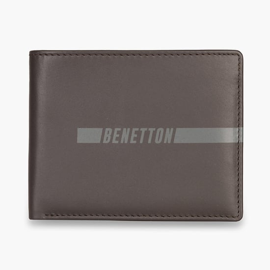 UNITED COLORS OF BENETTON Men Printed Bi-Fold Leather Wallet