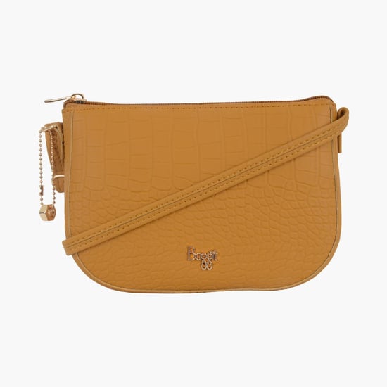 BAGGIT Women Croc-Textured Sling Bag