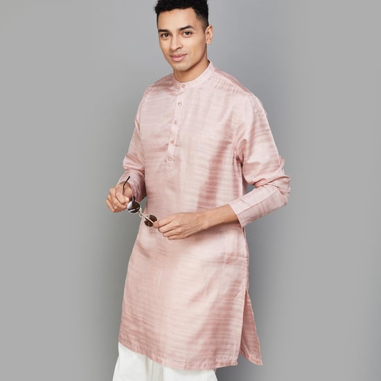 MELANGE Men Striped Regular Fit Kurta