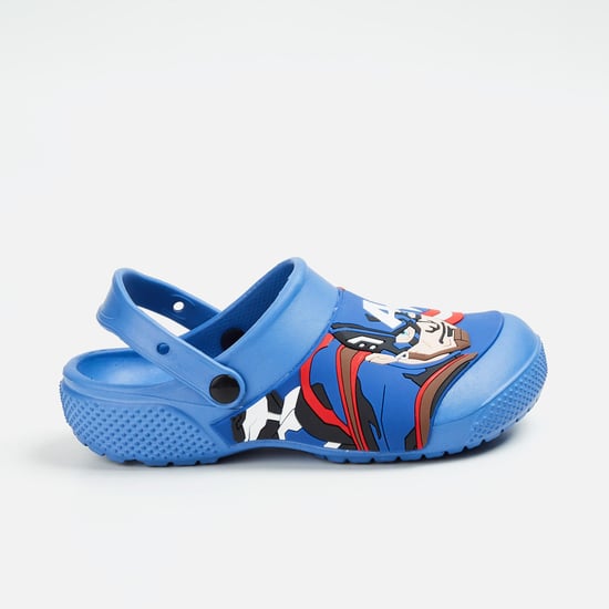 FAME FOREVER Boys Applique Design Clogs