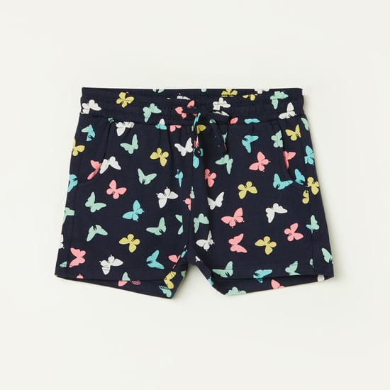 FAME FOREVER Girls Printed Elasticated Shorts