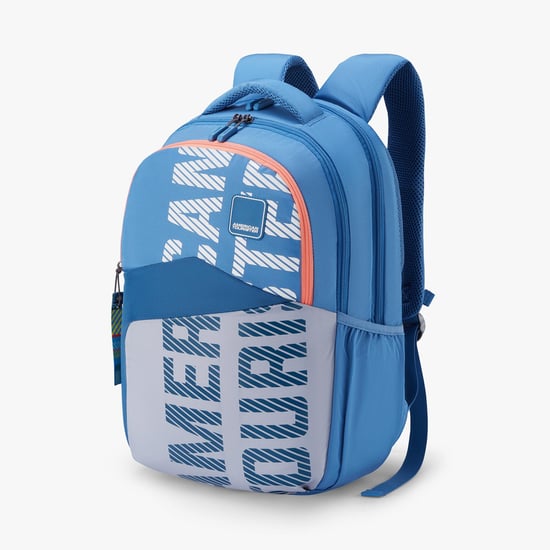 AMERICAN TOURISTER Men Printed Backpack Blue