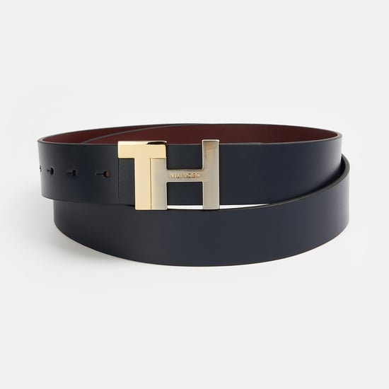 TOMMY HILFIGER Men Solid Reversible Leather Belt