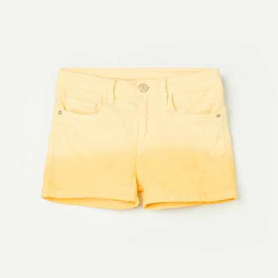 FAME FOREVER Girls Ombre Denim Shorts