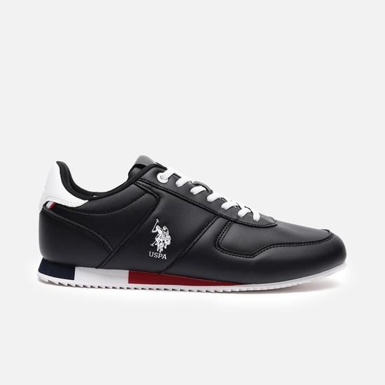 U.S. POLO ASSN. Men Lace Up Sorrento 3.0 Sneakers Black