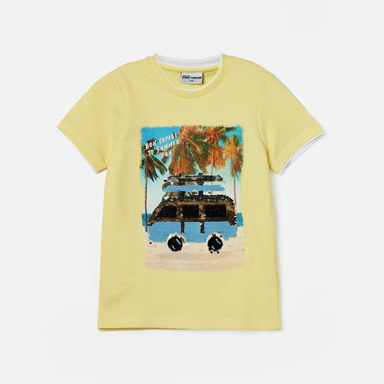 FAME FOREVER Boys Printed T-shirt