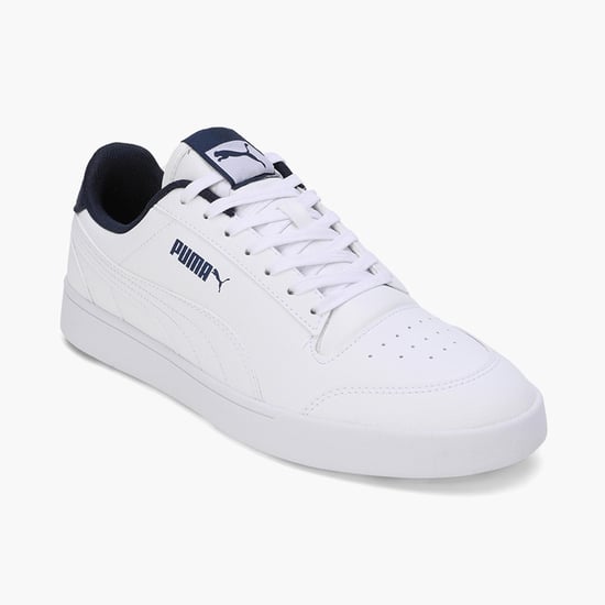 PUMA Men Solid Sneakers White