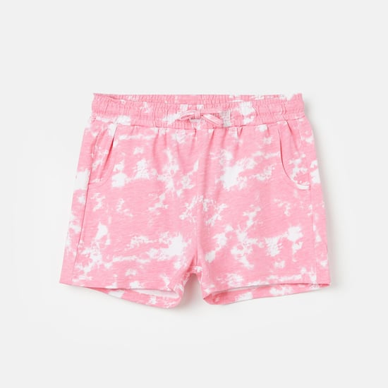 FAME FOREVER Girls Tie & Dye Shorts