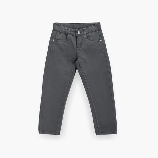 POLO KIDS Boys Solid Slim Fit Jeans