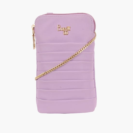 BAGGIT Women Solid Sling Phone Case