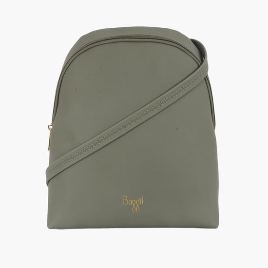 BAGGIT Women Solid Backpack