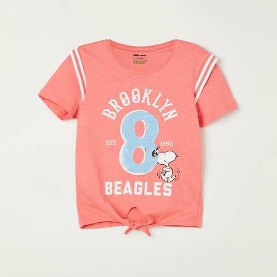 FAME FOREVER Girls Printed T-shirt