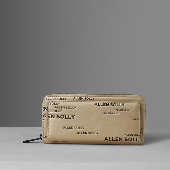 ALLEN SOLLY Women Printed Zip-Around Wallet