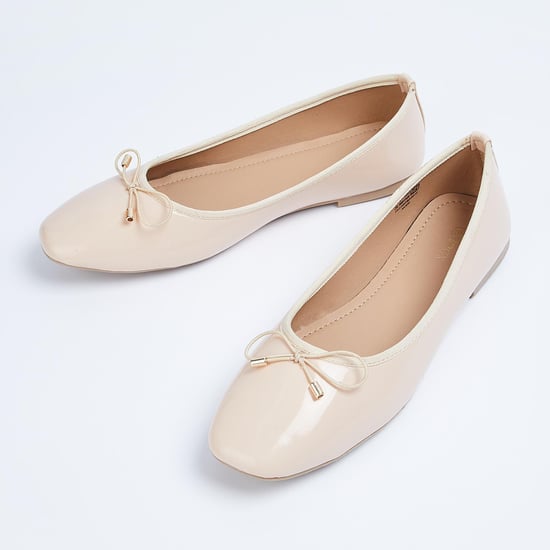 Women Bow-Detailed Ballerinas