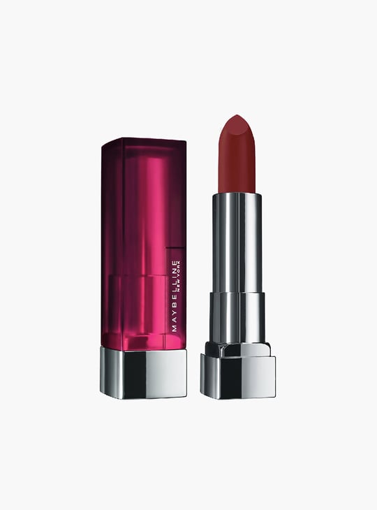 MAYBELLINE New York Color Sensational Creamy Matte Lipstick - Burgundy Blush - 3.9g