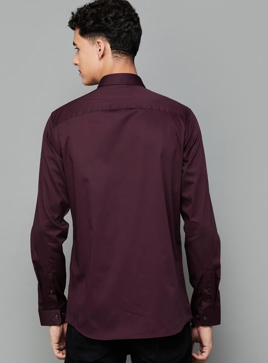 JACK & JONES Men Solid Slim Fit Casual Shirt