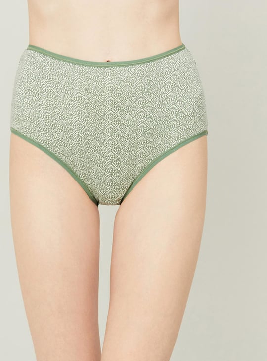 GINGER Printed Hipster Panties - Pack of 3