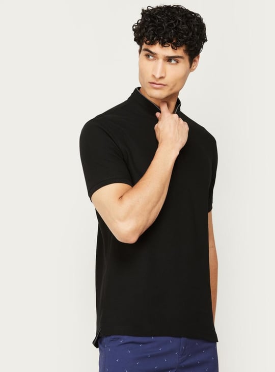 CODE Solid Regular Fit T-shirt