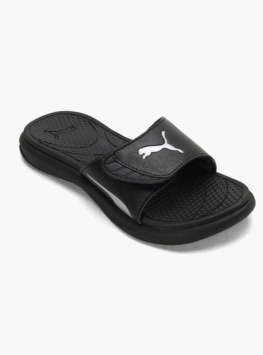 PUMA Women Brand Print Sliders