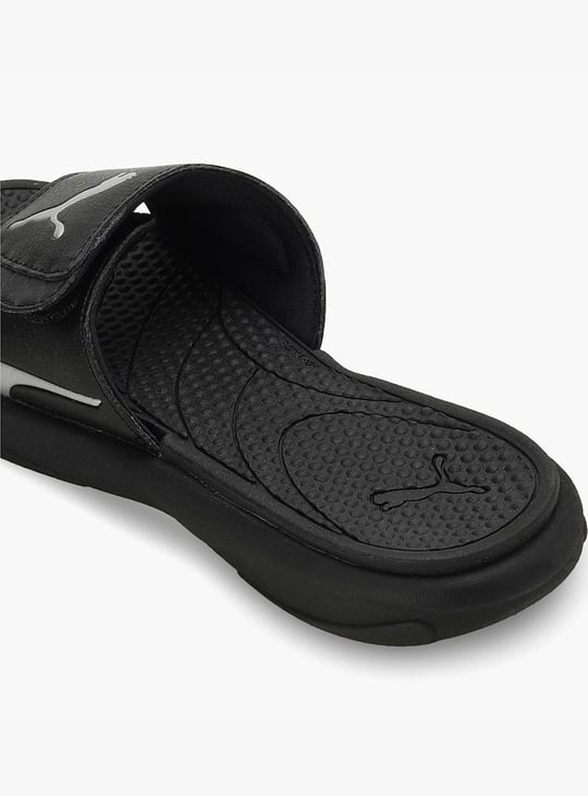 PUMA Women Brand Print Sliders