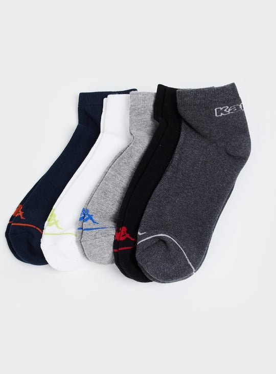 KAPPA Men Assorted Ankle Length Socks - Pack of 5