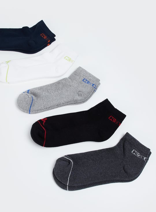 KAPPA Men Assorted Ankle Length Socks - Pack of 5