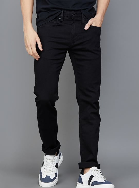 PEPE JEANS Men Dark Wash Skinny Fit Jeans