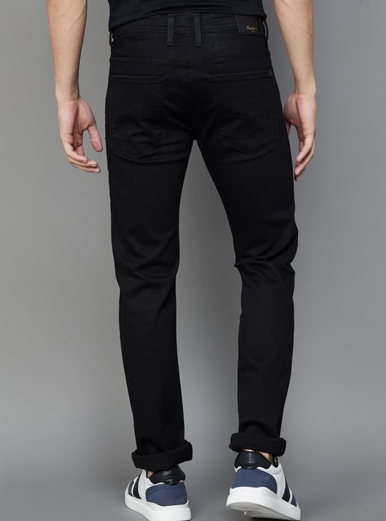 PEPE JEANS Men Dark Wash Skinny Fit Jeans