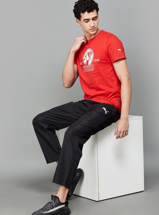 PUMA Men Solid Active Track Pants