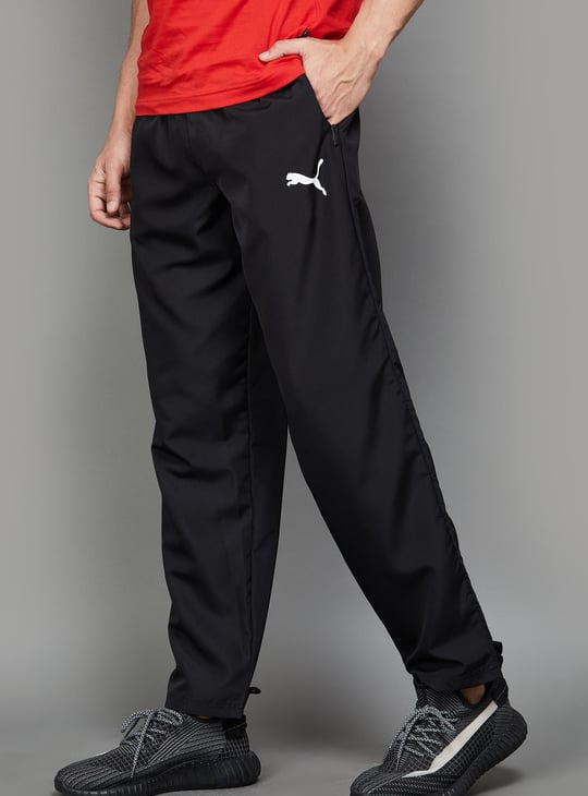 PUMA Men Solid Active Track Pants